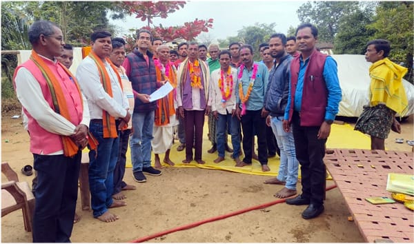 मंडल अध्यक्ष रुद्राक्ष साहू के नेतृत्व में 56 बूथ अध्यक्ष चयन प्रक्रिया पूर्ण