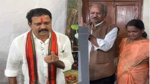 सांसद बृजमोहन ने पत्नी संग किया मतदान, कहा – सभी नगरीय निकाय में खिलेगा कमल, डिप्टी सीएम शर्मा ने कवर्धा में डाला वोट