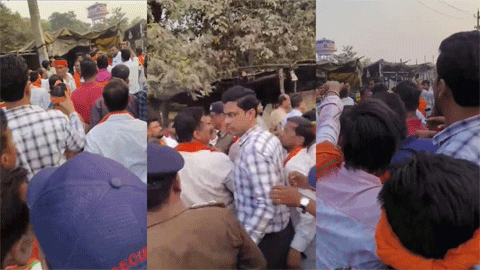 नगरीय निकाय चुनाव : फर्जी मतदान का मामला, भाजपा कार्यकर्ताओं ने महिला को पकड़ा