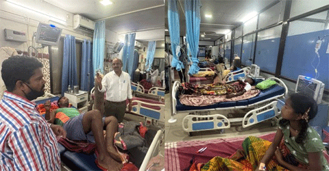 छठी कार्यक्रम में चिकन-मटन खाने से 15 लोग पड़े बीमार, अस्पताल में कराया गया भर्ती