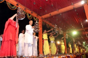 राजिम कुंभ में प्रतिदिन हो रही महानदी की महाआरती: शामिल हो रहे हजारों श्रद्धालु mahanadi aarti