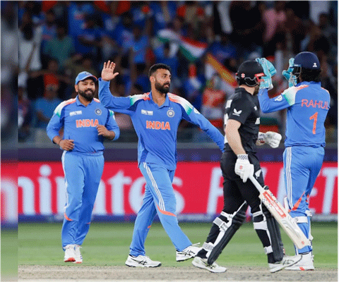 CT 2025 Final, IND vs NZ: 12 साल लंबा इंतजार हुआ खत्म, भारत ने चैंपियंस ट्रॉफी के फ़ाइनल में न्यूजीलैंड को 4 विकेट से हराया, दूसरी बार जीता खिताब