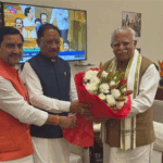 केंद्रीय मंत्री मनोहर लाल खट्टर से मिले मुख्यमंत्री साय, शहरी विकास और ऊर्जा के विषयों पर की चर्चा