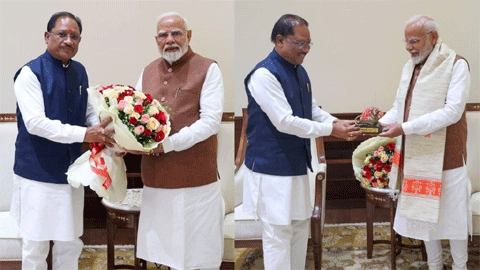 CM साय ने प्रधानमंत्री को दी विस्तृत जानकारी, बस्तर के विकास का सौंपा रोडमैप