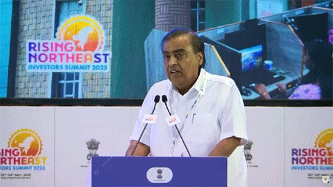 मुकेश अंबानी ने कहा- रिलायंस उत्तर-पूर्वी राज्यों में 75,000 करोड़ करेंगे निवेश, 25 लाख रोजगार के बनेंगे मौके