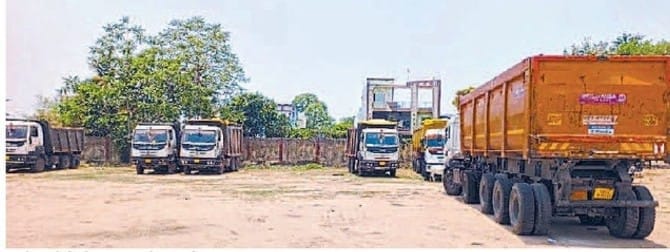 वर्कशॉप के यार्ड में घुसकर पार्ट्स की चोरी