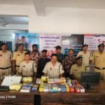 रजा मोबाइल शॉप में में चोरी करने वाले चोर गिरोह को पकड़ने में मिली सफलता, साइबर टीम एवं थाना चांपा पुलिस की संयुक्त कार्यवाही